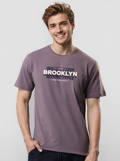 Lycra Cotton Regular Fit T-Shirt