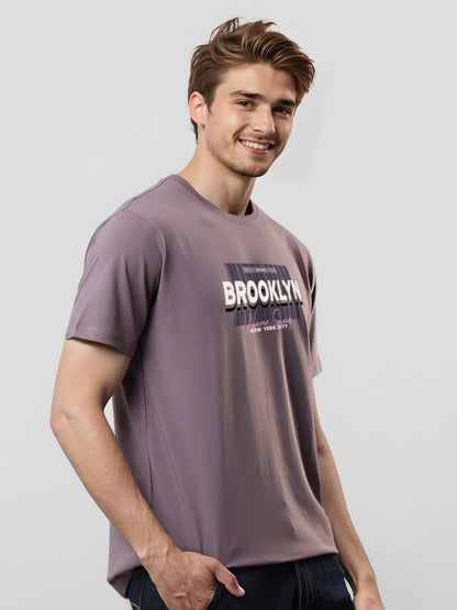 Lycra Cotton Regular Fit T-Shirt