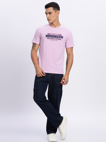 Lycra Cotton Regular Fit T-Shirt