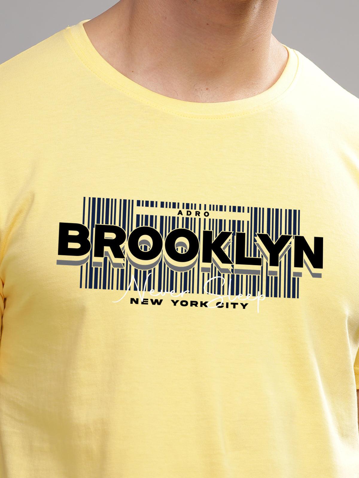 Lycra Cotton Regular Fit T-Shirt