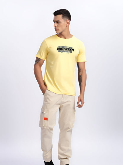 Lycra Cotton Regular Fit T-Shirt