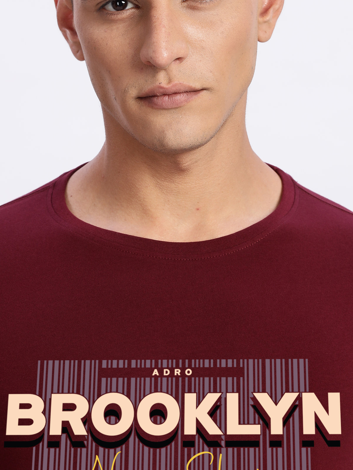 Lycra Cotton Regular Fit T-Shirt