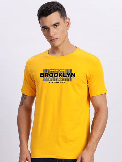 Lycra Cotton Regular Fit T-Shirt