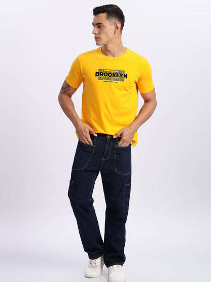 Lycra Cotton Regular Fit T-Shirt