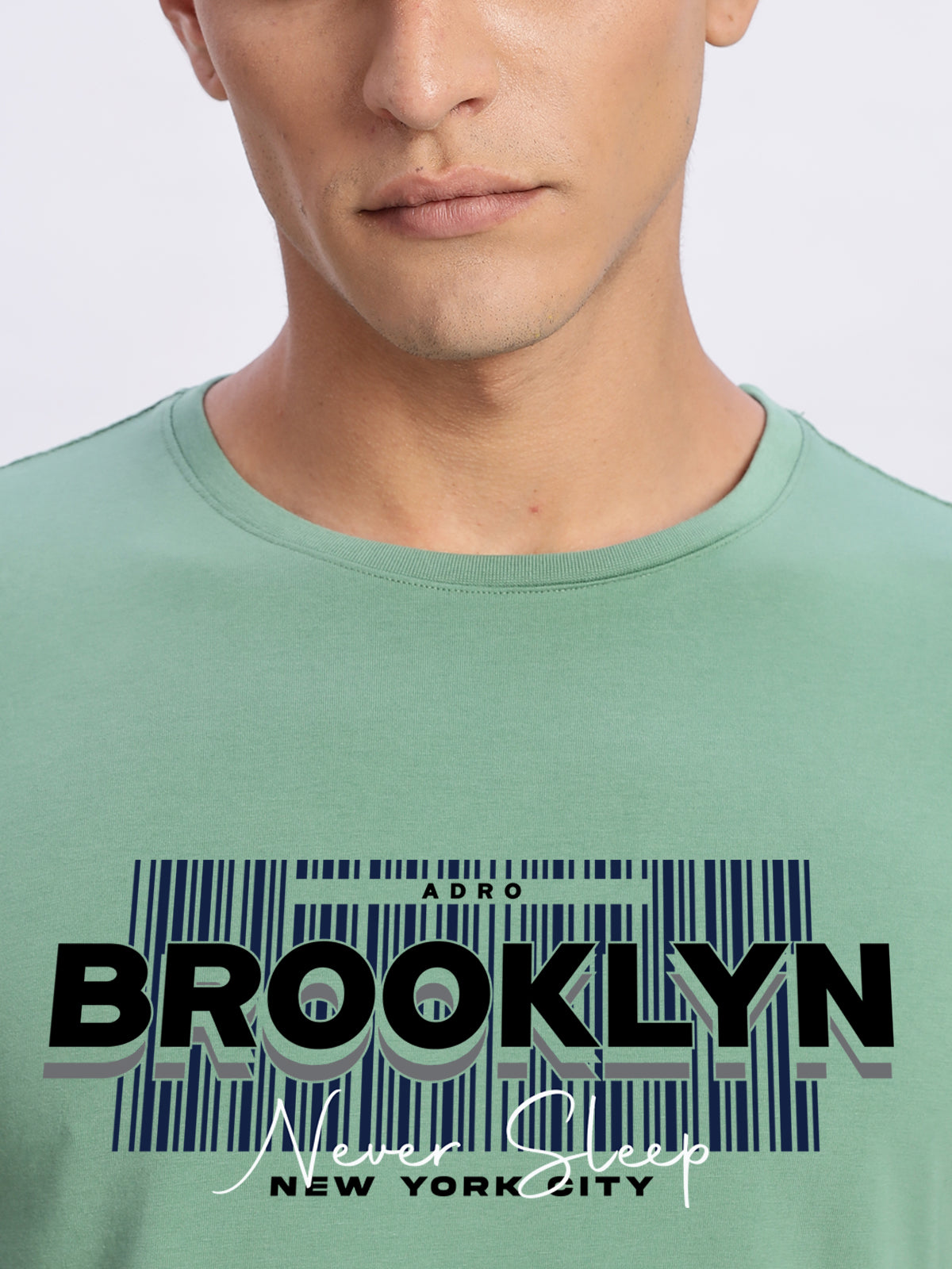 Lycra Cotton Regular Fit T-Shirt