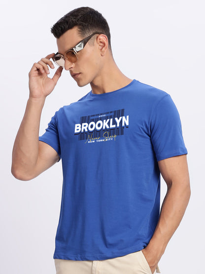 Lycra Cotton Regular Fit T-Shirt