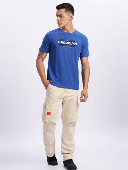 Lycra Cotton Regular Fit T-Shirt