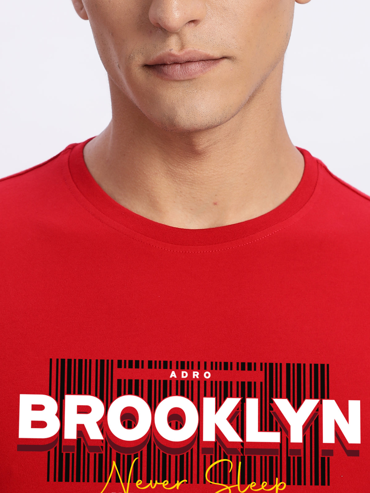 Lycra Cotton Regular Fit T-Shirt