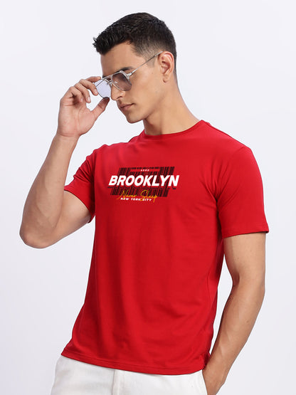 Lycra Cotton Regular Fit T-Shirt