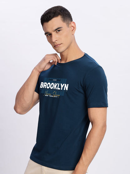 Lycra Cotton Regular Fit T-Shirt