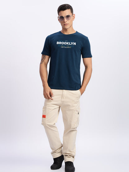 Lycra Cotton Regular Fit T-Shirt