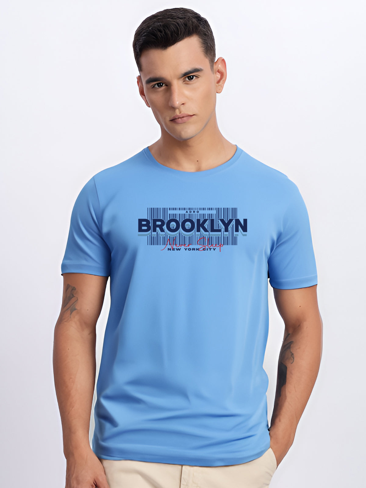 Lycra Cotton Regular Fit T-Shirt