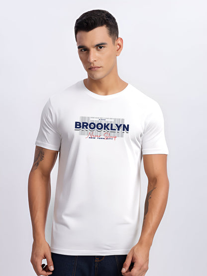 Lycra Cotton Regular Fit T-Shirt