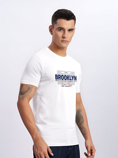 Lycra Cotton Regular Fit T-Shirt