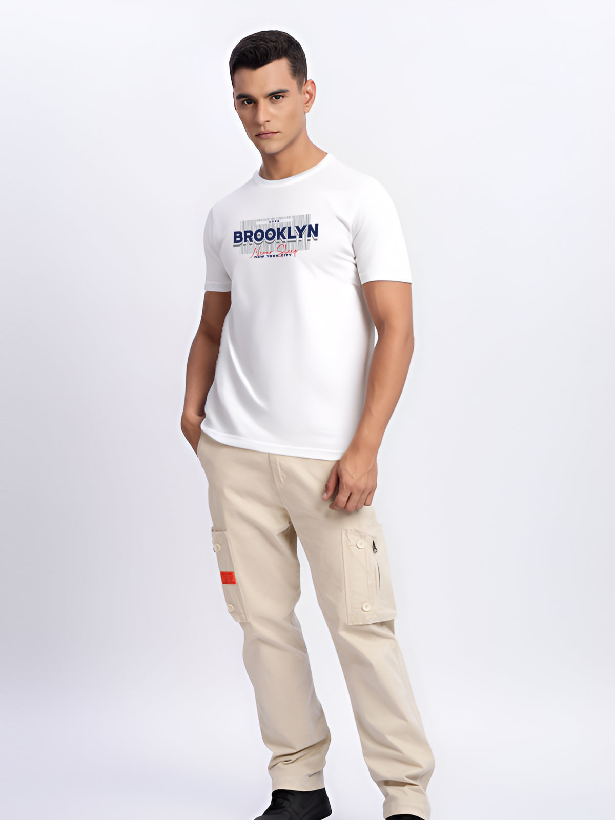 Lycra Cotton Regular Fit T-Shirt