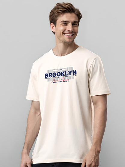 Lycra Cotton Regular Fit T-Shirt