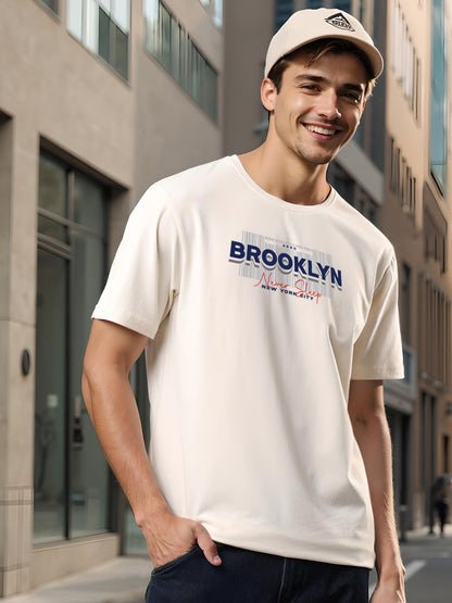 Lycra Cotton Regular Fit T-Shirt