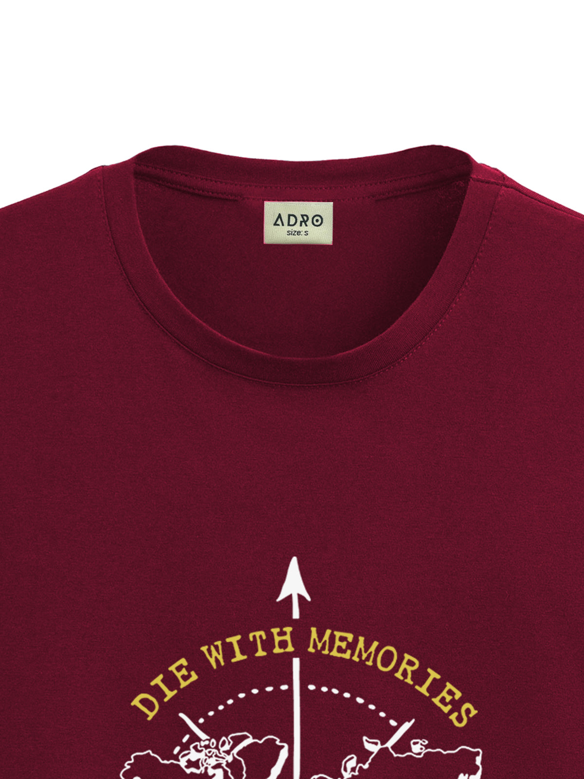Die with Memories Not with Dreams Mens Printed T-Shirt