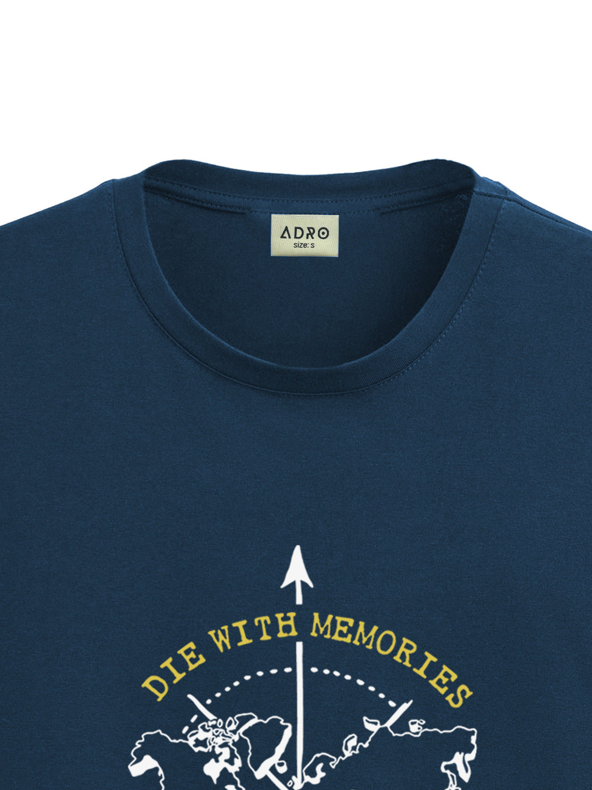 Die with Memories Not with Dreams Mens Printed T-Shirt