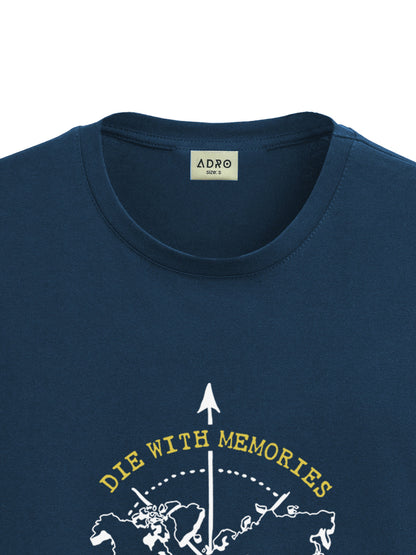 Die with Memories Not with Dreams Mens Printed T-Shirt