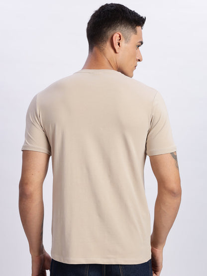 Lycra Cotton Regular Fit T-Shirt