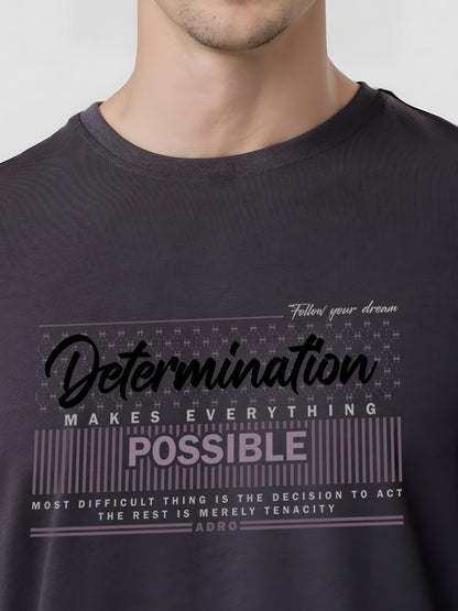 Lycra Cotton Regular Fit T-Shirt