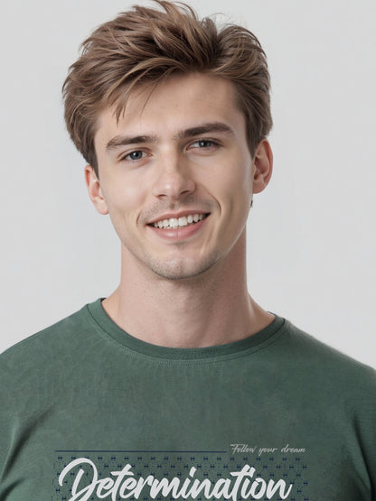 Lycra Cotton Regular Fit T-Shirt