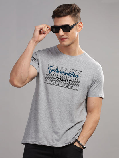 Lycra Cotton Regular Fit T-Shirt