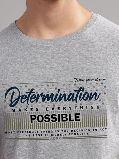 Lycra Cotton Regular Fit T-Shirt