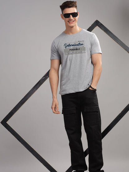 Lycra Cotton Regular Fit T-Shirt