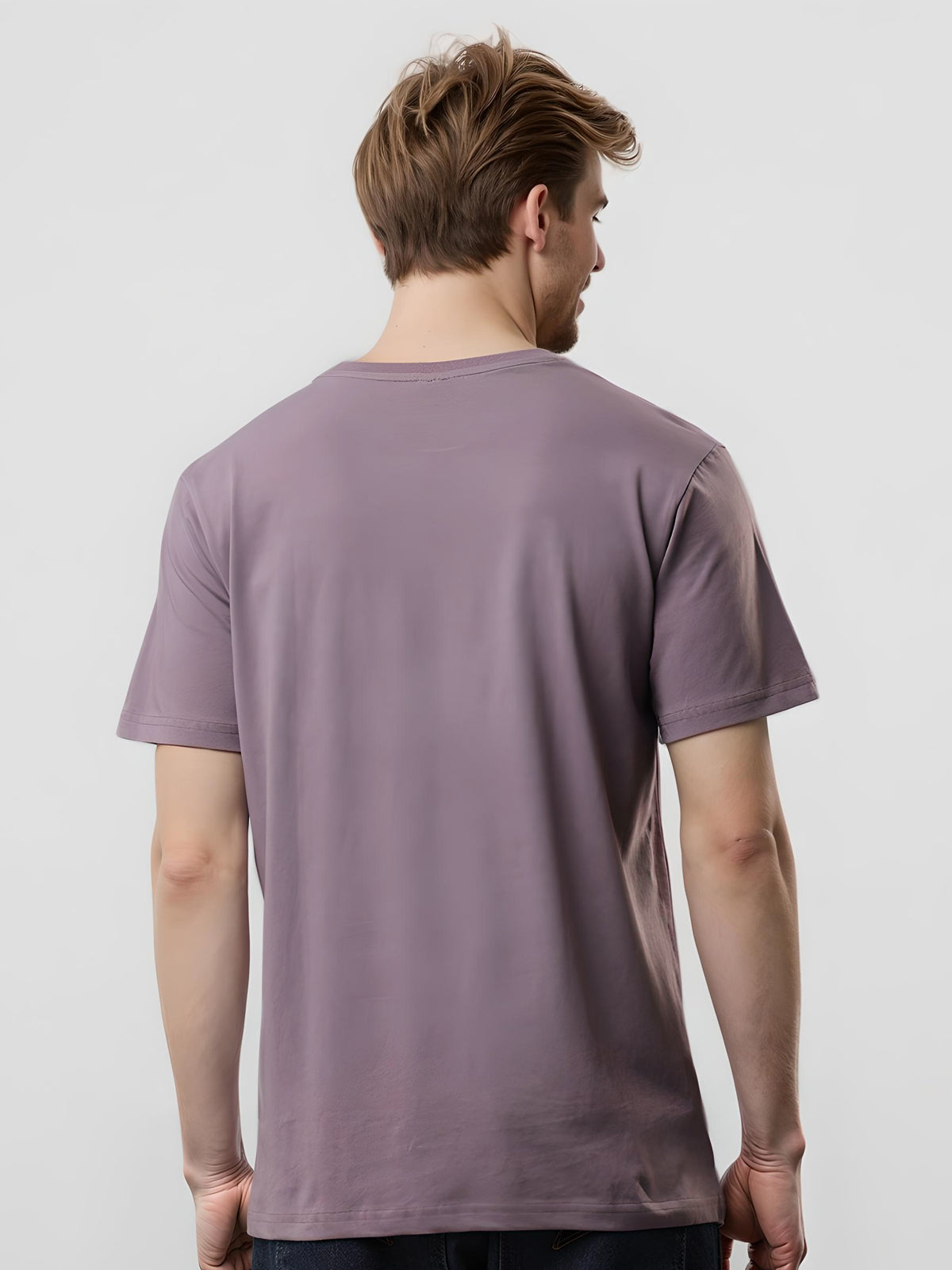 Lycra Cotton Regular Fit T-Shirt
