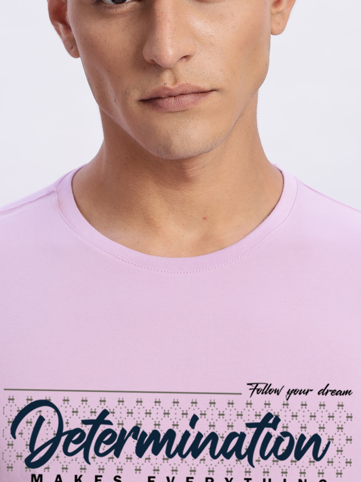 Lycra Cotton Regular Fit T-Shirt