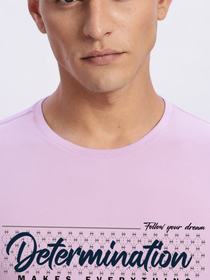 Lycra Cotton Regular Fit T-Shirt