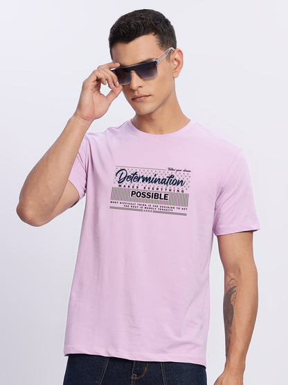 Lycra Cotton Regular Fit T-Shirt