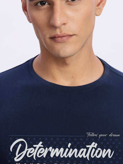 Lycra Cotton Regular Fit T-Shirt