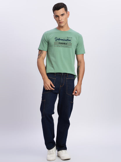 Lycra Cotton Regular Fit T-Shirt