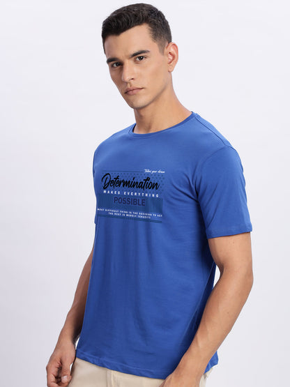 Lycra Cotton Regular Fit T-Shirt