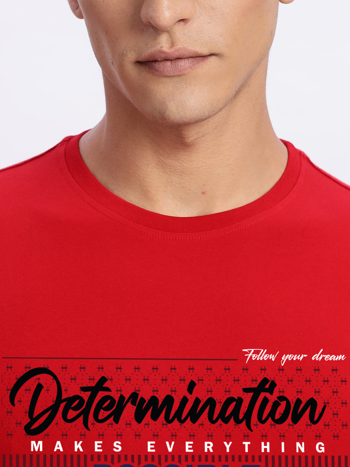 Lycra Cotton Regular Fit T-Shirt