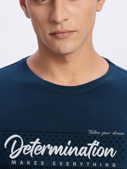 Lycra Cotton Regular Fit T-Shirt