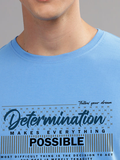 Lycra Cotton Regular Fit T-Shirt