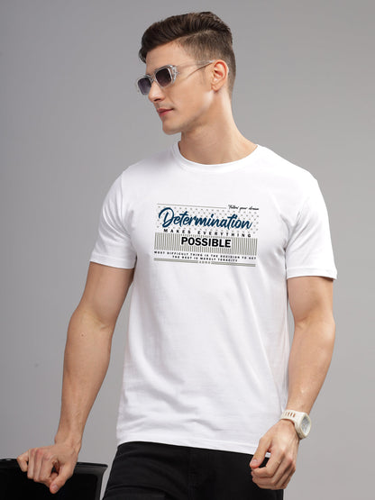 Lycra Cotton Regular Fit T-Shirt
