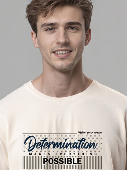 Lycra Cotton Regular Fit T-Shirt