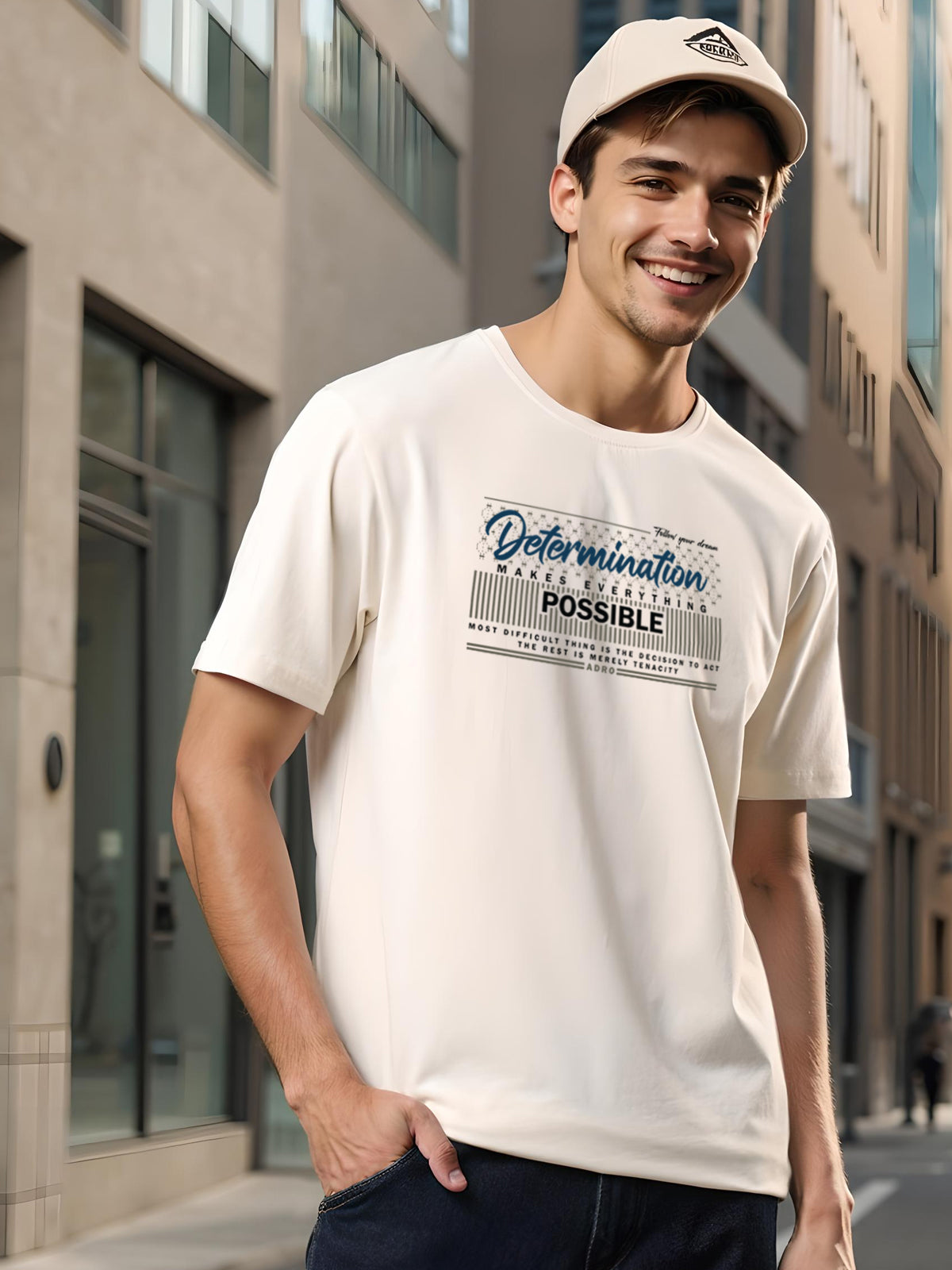 Lycra Cotton Regular Fit T-Shirt