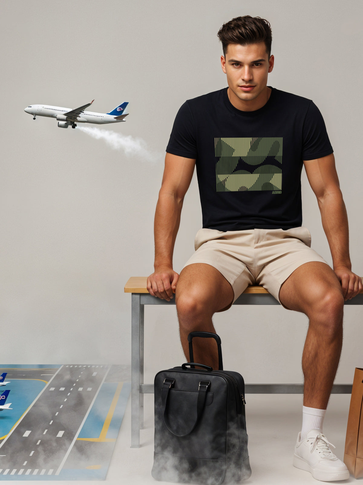 Cotton Lycra Casual Half Sleeve Round Neck Graphic Tee