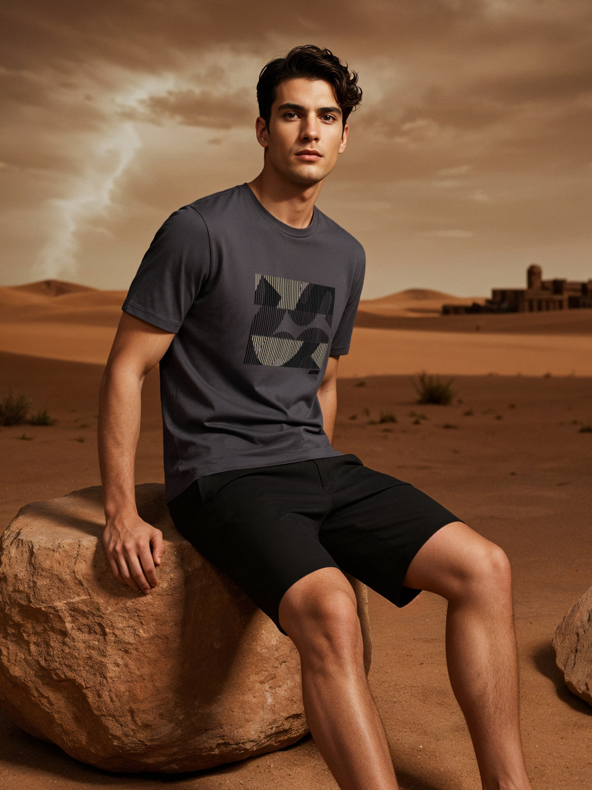 Cotton Lycra Casual Half Sleeve Round Neck Graphic Tee