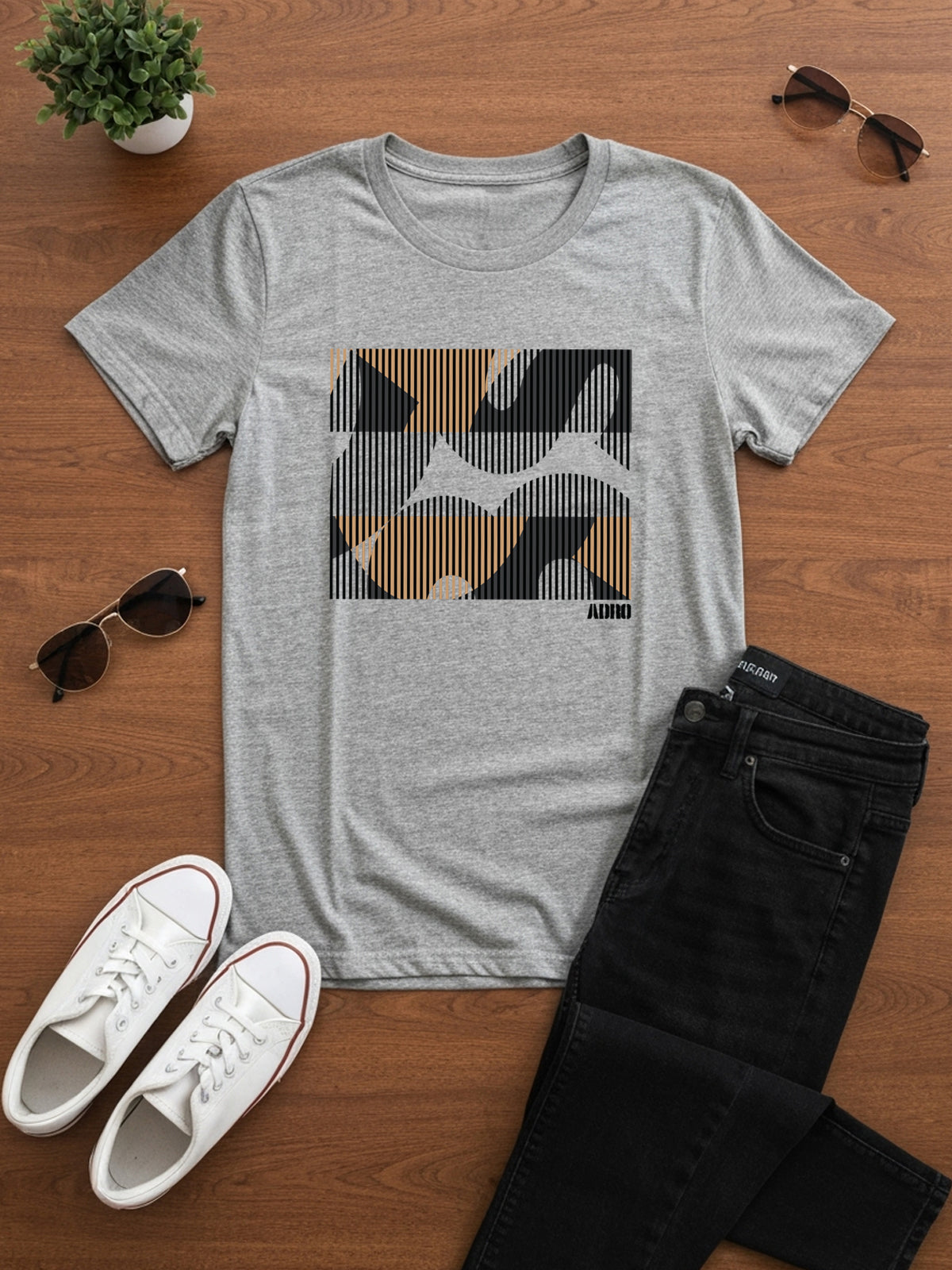 Cotton Lycra Casual Half Sleeve Round Neck Graphic Tee