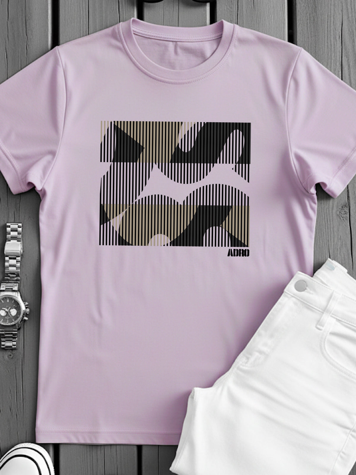 Cotton Lycra Casual Half Sleeve Round Neck Graphic Tee