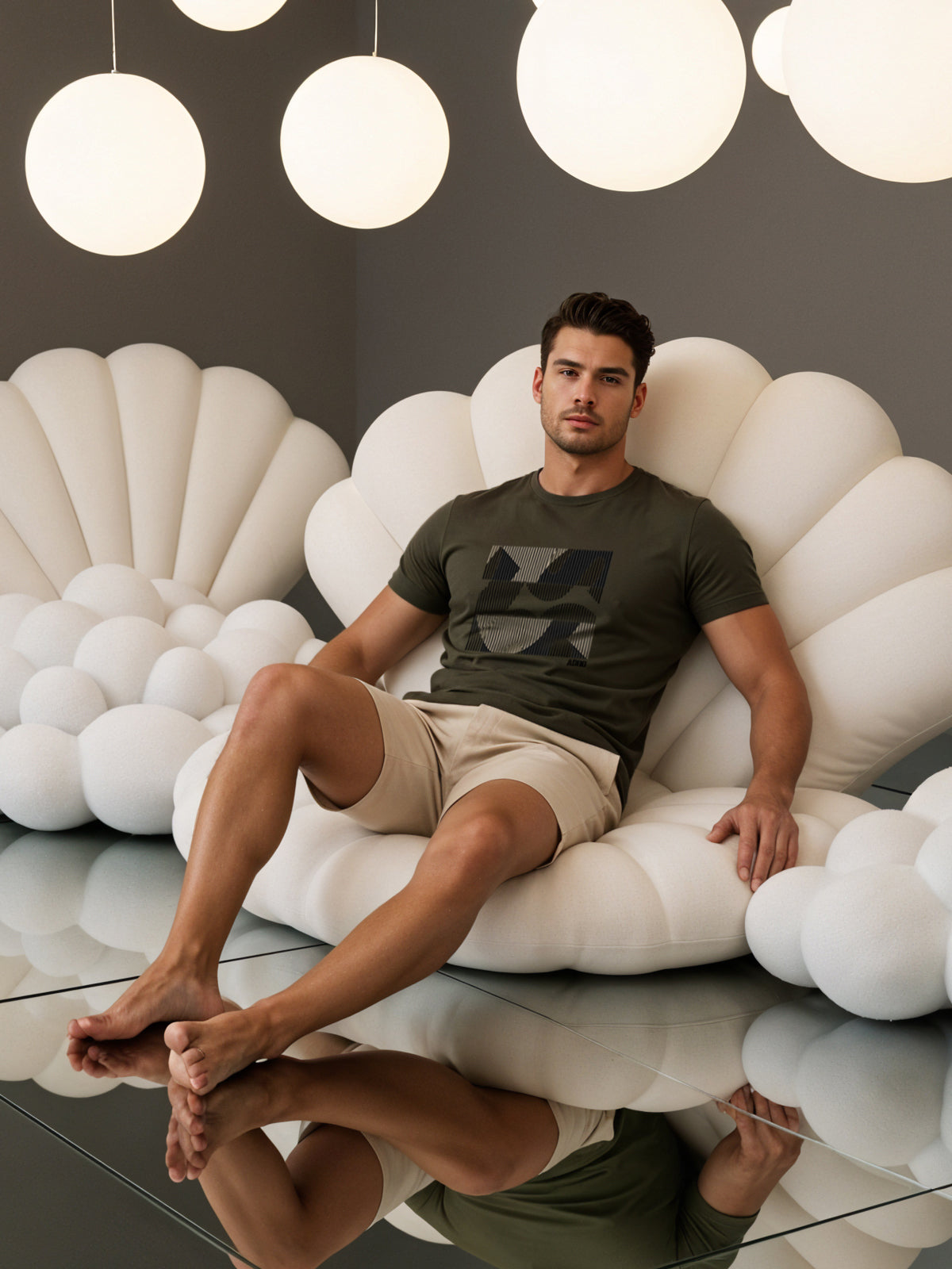 Cotton Lycra Casual Half Sleeve Round Neck Graphic Tee