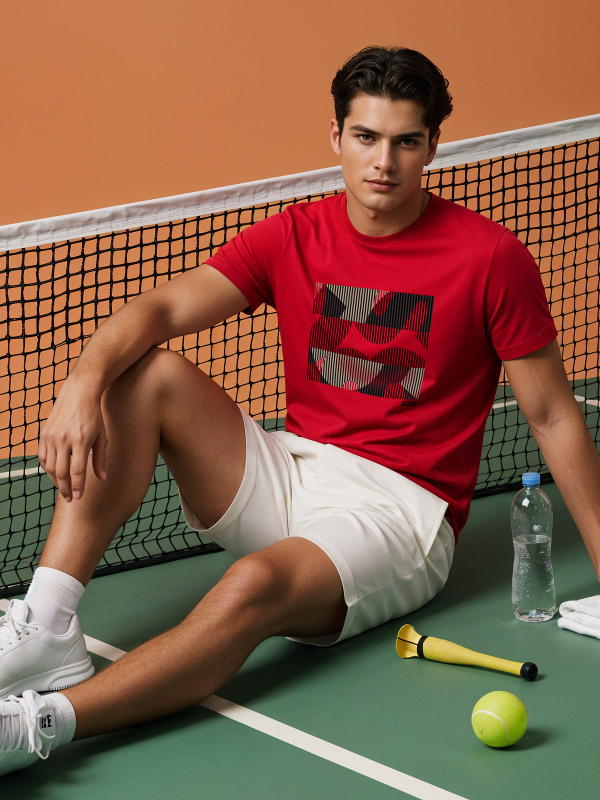 Cotton Lycra Casual Half Sleeve Round Neck Graphic Tee