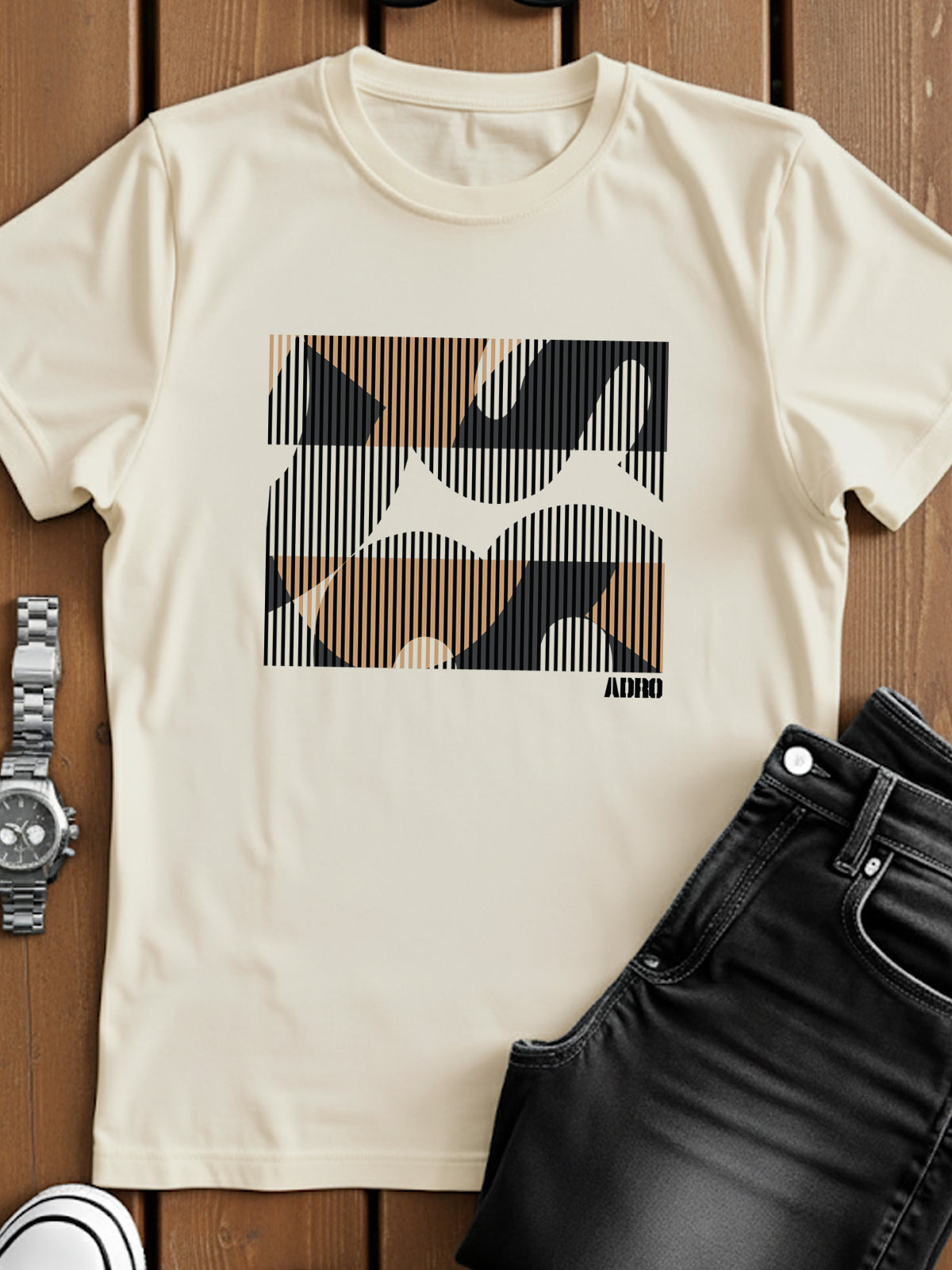 Cotton Lycra Casual Half Sleeve Round Neck Graphic Tee